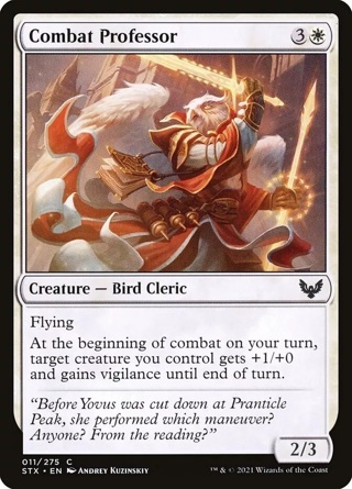 Magic the Gathering (mtg): STX: Combat Professor