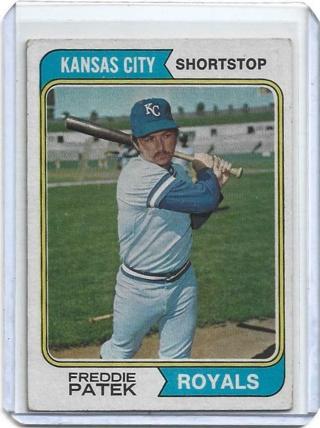 1974 TOPPS FREDDIE PATEK CARD