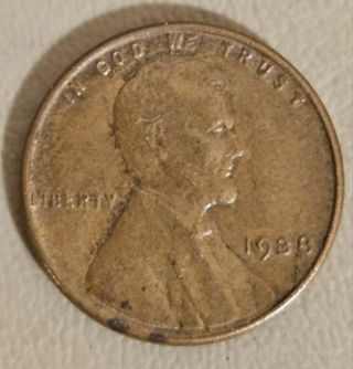 1938 Copper Lincoln Wheat Cent