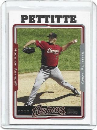 2004 TOPPS ANDY PETTITTE CARD