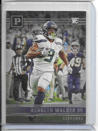 Kenneth Walker III 2022 Chronicles Panini #PA13 Rookie Card