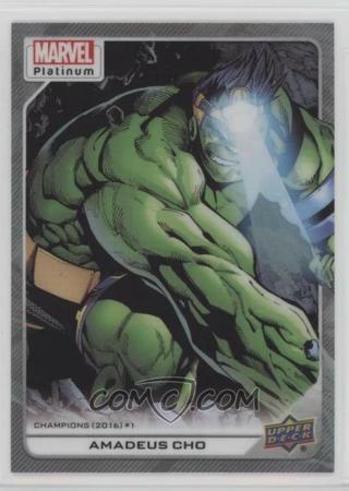 2023 MARVEL PLATINUM CHROME AMADEUS CHO HIGH SERIESRAINBOW REFRACTOR PARALLEL