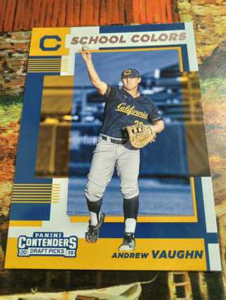 Andrew Vaughn Rookie Card Chicago Whitesox