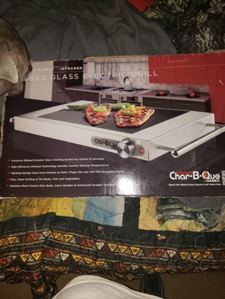 brand new indoor char-be-que grill