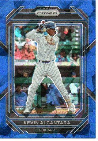 2023 Panini Prizm Kevin Alcantara Blue Ice