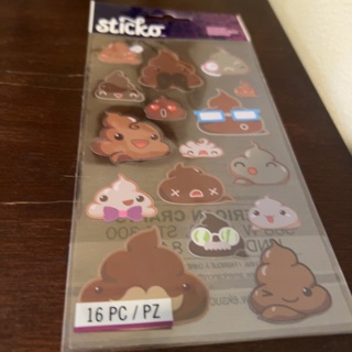 Sticko poop stickers 