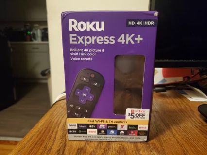 Roku Express 4K+ Brand New Factory Sealed