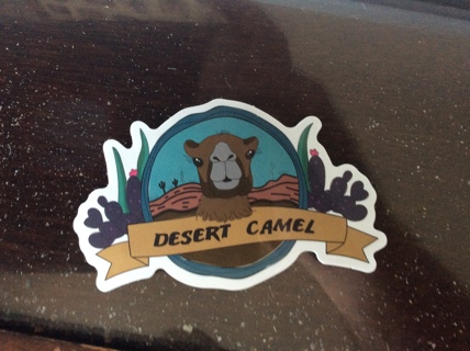 Camel sticker