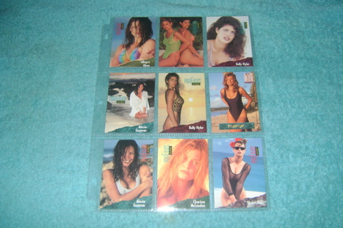 Sexy Pin Up girls MINT Trading cards in Sleeve