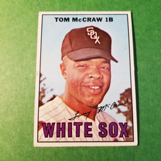 1967 - TOPPS BASEBALL CARD NO. 29 - TOM McCRAW - WHITE SOX