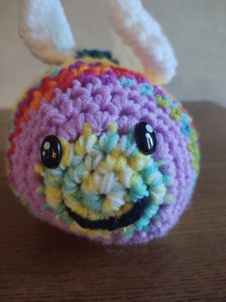 Hand Crocheted Amigurumi Bee