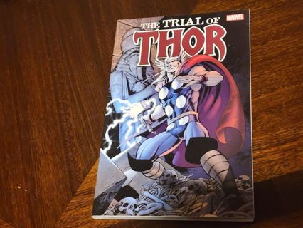 Marvel Comics The trial of Thor Graphic novel