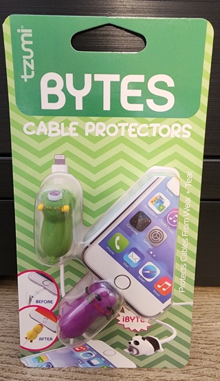 NEW - BYTES - Cell Phone Cable Protectors