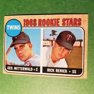 1968 - TOPPS BASEBALL CARD NO. 301 - 1968 ROOKIE STARS - TWINS