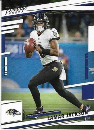 2022 PRESTIGE LAMAR JACKSON CARD