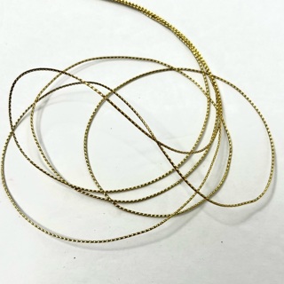 Gold Metal String Cord Twine Trim 