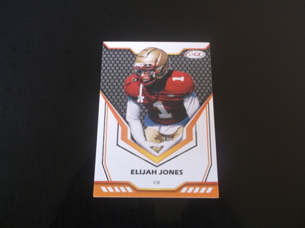  2024 Sage High Series Elijah Jones  card   # 146    Boston College