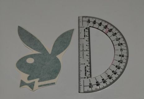 Playboy bunny decal