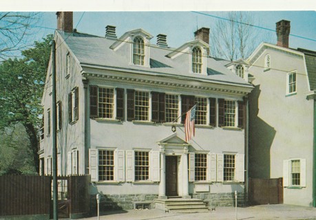 Vintage Unused Postcard: h: Morris House, Philadelphia, PA