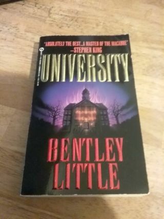 University by Bentley Little (paperback)