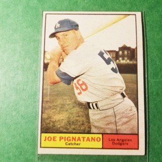 1961 - TOPPS BASEBALL CARD NO. 74 - JOE PIGNATANO - DODGERS