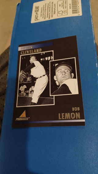 2023 Panini Chronicles Bob Lemon Pinnacle 