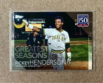 Rickey Henderson insert