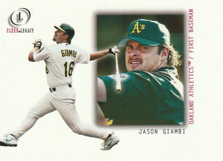 2001 Fleer Legacy #61 Jason Giambi