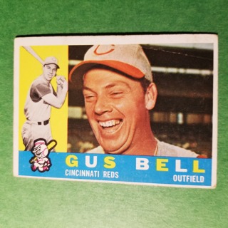 1960 - TOPPS BASEBALL CARD NO. 235 - GUS BELL - REDS