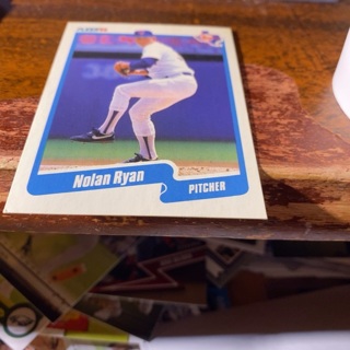 1990 fleer nolan Ryan baseball card 