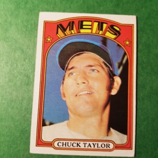 1972 - TOPPS BASEBALL CARD NO. 407 - CHUCK TAYLOR - METS