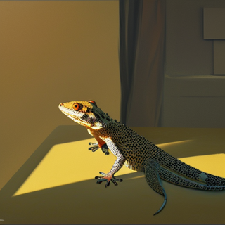 Listia Digital Collectible: Leopard gecko