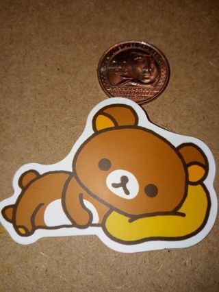 Bear Cute vinyl sticker no refunds regular mail only Very nice these are all nice