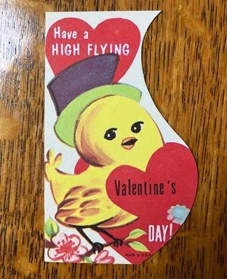 Vintage Valentines Day Card