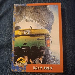 EASY PREY Jurassic Park card