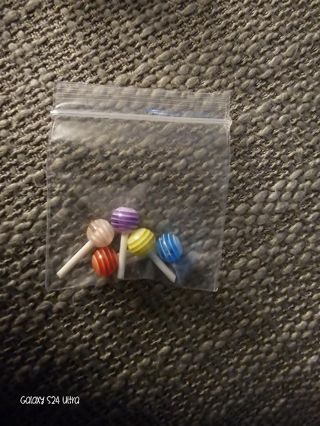 Mini lollipops for nail art