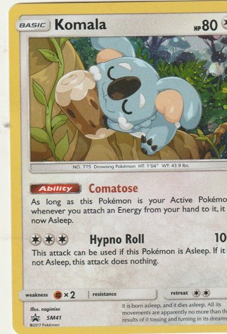 Pokemon Card: Komala