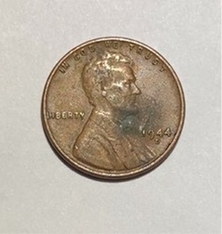 1944 D LINCOLN WHEAT CENT 