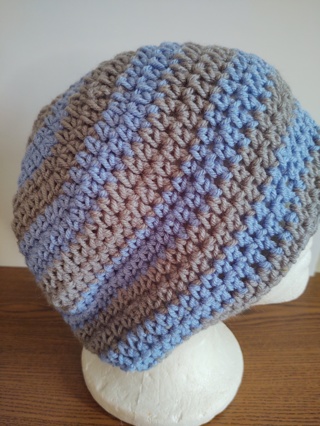 Hand Crocheted Slouch Hat 