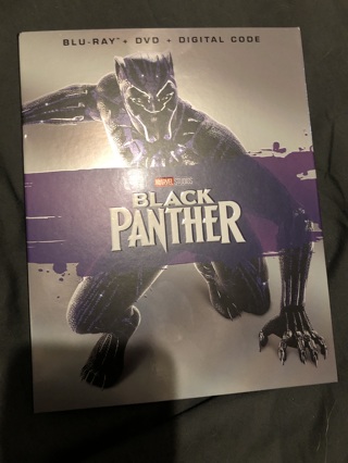 Black panther blu ray and dvd 