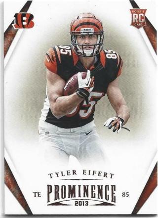 2013 PROMINENCE TYLER EIFERT ROOKIE CARD