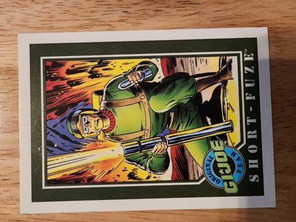 G I Joe trading card #46