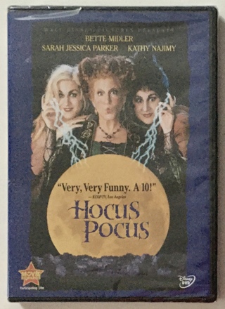 Hocus Pocus Walt Disney DVD Movie - Brand New Factory Sealed!