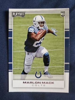 2017 Panini Playoff Rookie Marlon Mack