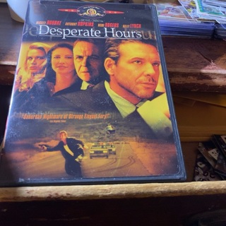 Desperate hours with m rourke Hopkins m Rogers k lynch (used)