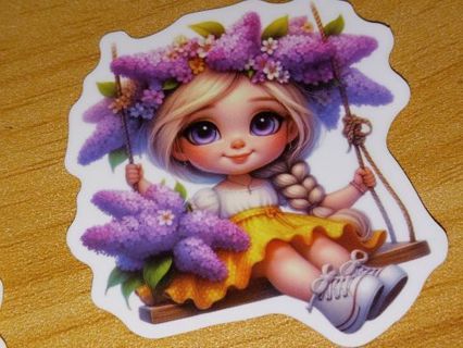 New one Cute vinyl sticker no refunds regular mail only Very nice quality!