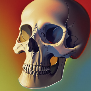 Listia Digital Collectible: Skull Collection: #001