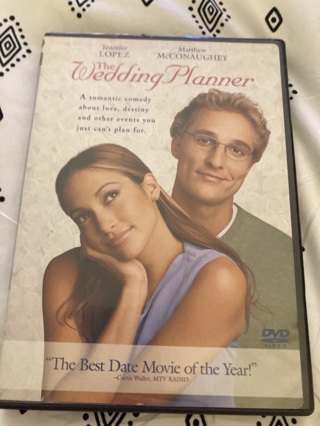 The Wedding Planner DVD  Jennifer Lopez Matthew McConaughey