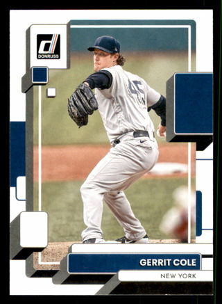 2022 Donruss #165 Gerrit Cole - New York Yankees