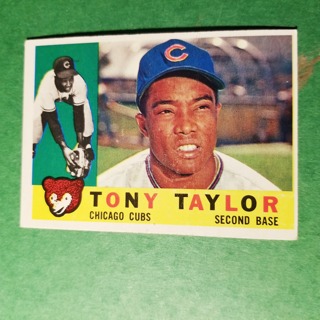 1960 - TOPPS BASEBALL CARD NO. 294 - TONY TAYLOR - CUBS